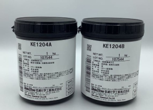 KE-1204 A/B Two-component Bonding and Sealing Silicone Rubber, Organic Silicone Epoxy Resin 