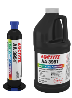 LOCTITE AA 3951 Low-Viscosity UV-Curable Adhesive